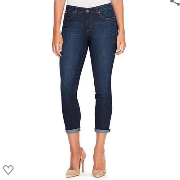 Jessica Simpson Ventura forever cropped rolled jeans plus size 20 - Picture 2 of 8